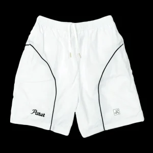 NYLON TRACK SHORT WHITE