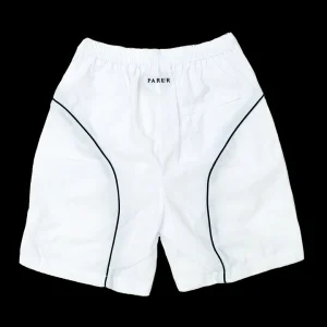 NYLON TRACK SHORT WHITE