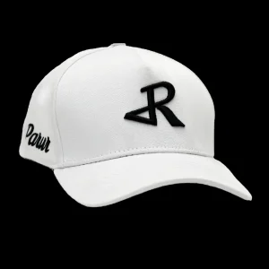 Parur And Cap – White